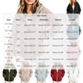thumbnail image 3 of Girls Zip Up Hoodie Fleece Sweatshirt Jackets with Pocket Full-Zip,Hooded Design,Long Sleeve,Solid Color,Casual Jacket,Fall Winter,Back to School Wear, 3 of 7