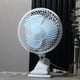 thumbnail image 1 of Ventilador de clip de cabeza móvil, ventilador eléctrico de cabecera para dormitorio de estudiantes, ventilador de clip silencioso para dormitorio, ventilador pequeño para cama, ventilador de una, 1 of 4