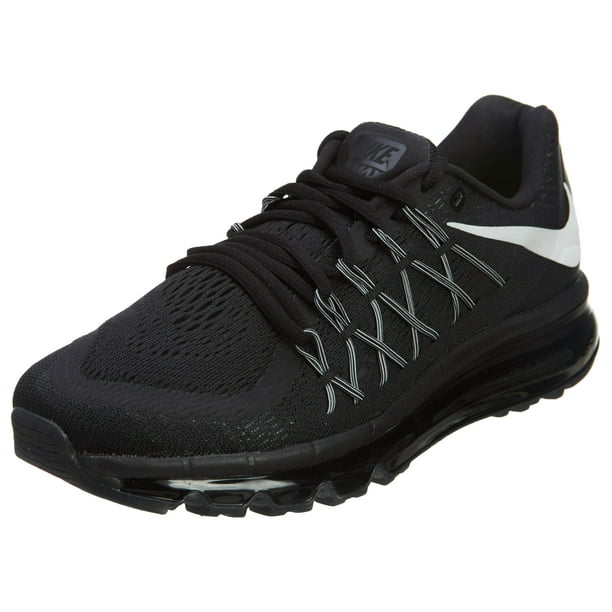let at håndtere Præferencebehandling mens Nike Air Max 2015 Mens Running Shoes Black/White 698902-001 - Walmart.com