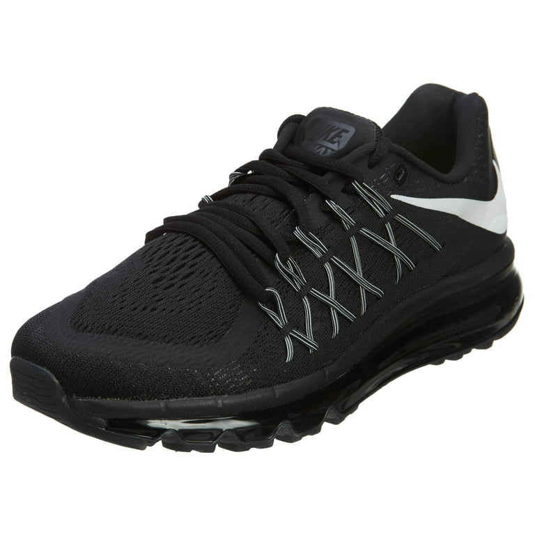 Nike Air 2015 Mens Running Shoes Black/White 698902-001 - Walmart.com