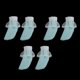 thumbnail image 5 of 3 pares de Calcetines de encaje Zulema para 1/6 BB Dress Up Azul, 5 of 7