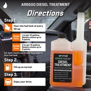 Archoil AR6500 Diesel Treatment (40 oz) Two Pack - Treats 800 Gallons - Additive for All Diesel Vehicles