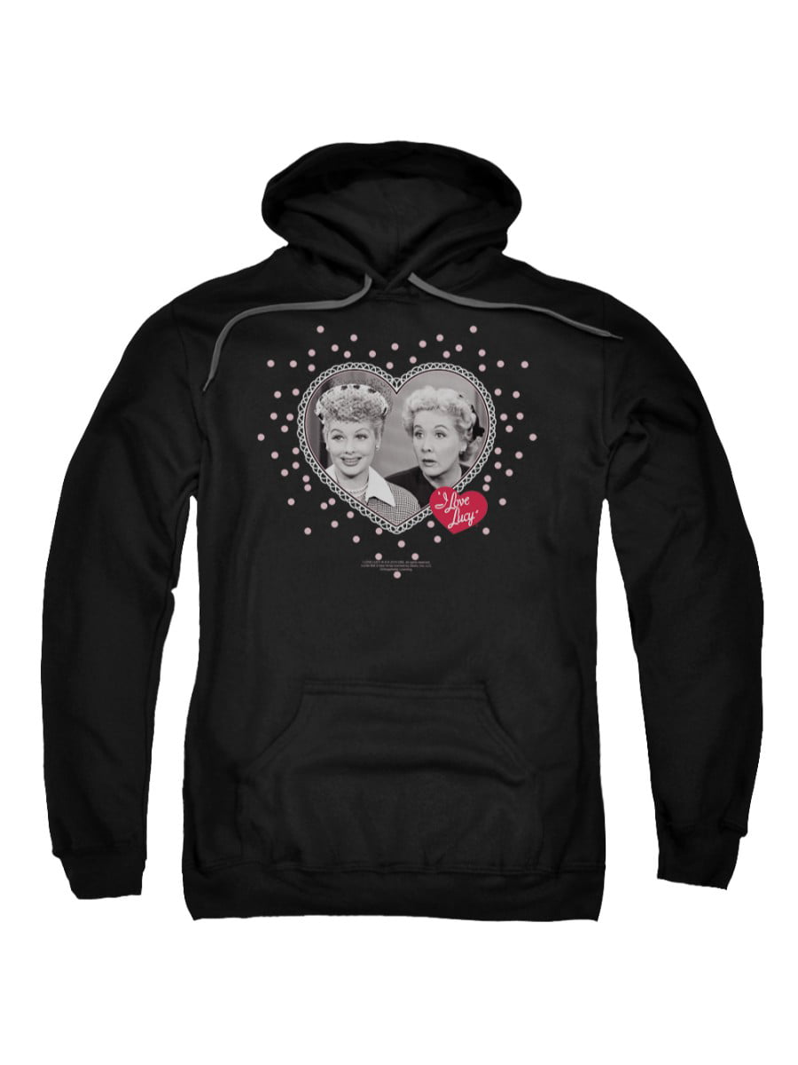 I Love Lucy Lucy & Ethel Pullover Hoodie 8 oz. 