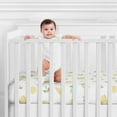 thumbnail image 4 of Lemon Floral Fitted Crib Sheet by Sweet Jojo Designs, 4 of 6