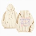 thumbnail image 4 of Towmus Oversized Hoodies for Women Fall Letter Printede Sweatshirts Pullover Womens Clothes with Pocket, 4 of 5