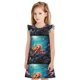 thumbnail image 1 of Balery Underwater Plant Octopus Camisón de princesa para niñas, pijama de algodón con mangas abullonadas, suave y bonito.-XX-Large, 1 of 6