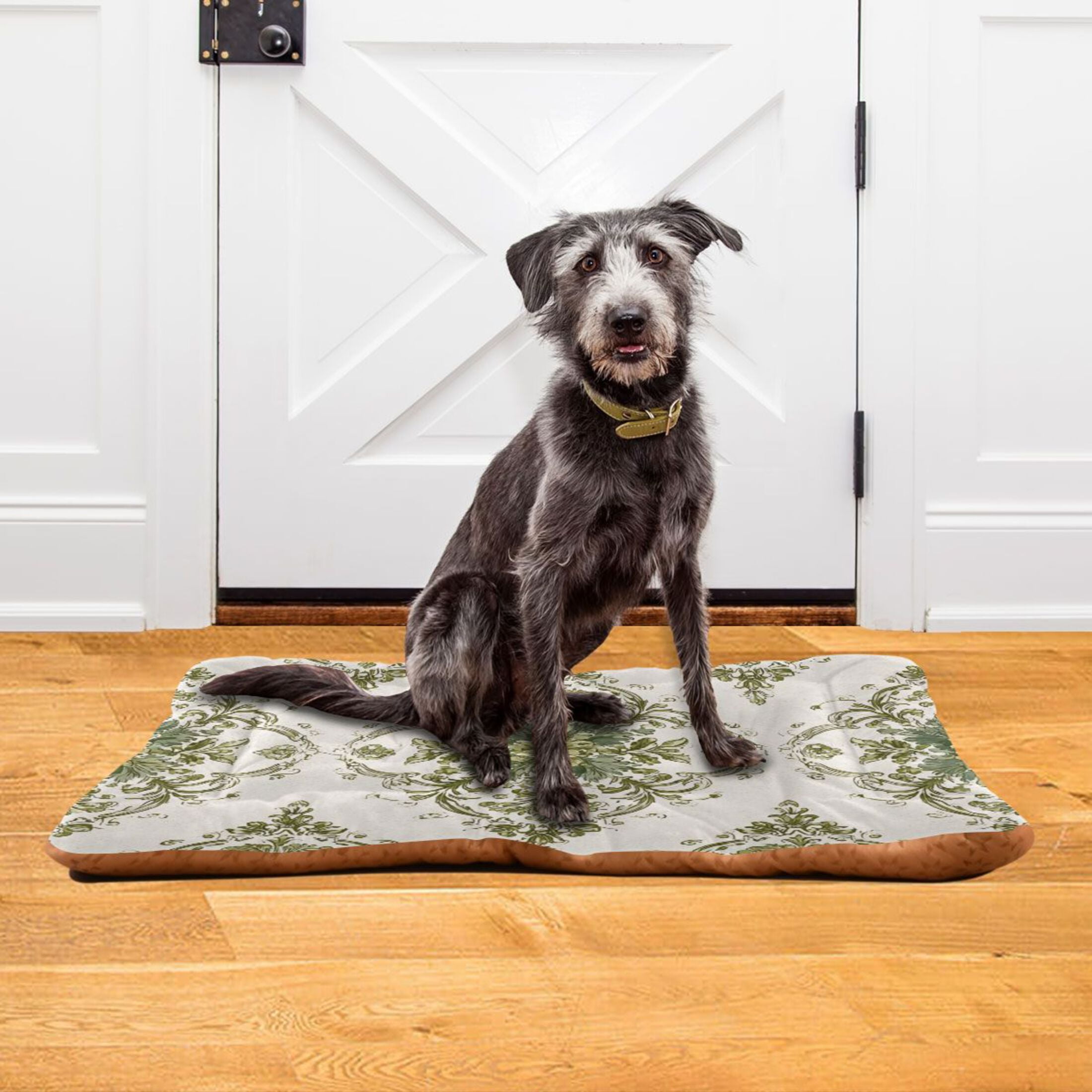 Cozy Mat Pet Bed Indoor Outdoor Warm Soft For Cat Dog Puppy(S/M) Elegant Pattern