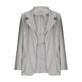 thumbnail image 4 of Lindreshi Blazer for Women 2023 Women's Casual Lightweight Blazer Open Front Lapel Long Sleeve Jacket Suits Work Office Jackets Blazer for Daily/Work, 4 of 4