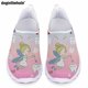 thumbnail image 1 of Doginthehole - Zapatos informales con estampado de enfermera para mujer, zapatillas de deporte de malla transpirables y cómodas para el verano, zapatos planos de enfermería para hospital, 1 of 5