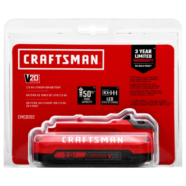 New 2.0Ah 19.2V Battery 2-Pack For Craftsman C3 19.2 Volt 11375 130279005 Drill 746827886020 