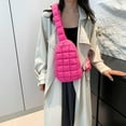 thumbnail image 2 of JUYGO Sling Bag Puffy Crossbody Purse for Women Fanny Pack Chest Bag Puffy Waist Bag, 2 of 6