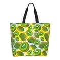 thumbnail image 1 of Disketp Watercolor Kiwi Fruits Summer Bolsa Tote Estampada para Mujer, Bolso de Hombro y de Mano para Compras y Viajes, 1 of 8