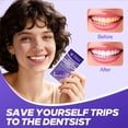 thumbnail image 3 of Tiras blanqueadoras de dientes Podoo Purple, 28 tiras (14 usos), 3 of 9