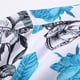 thumbnail image 3 of Camisas Hawaianas Para Hombre Hombres Primavera y verano Casual Solapa Estampado de un solo pecho Vacaciones Manga corta Camisa de vacaciones al libre (Sky Blue, 4XL), 3 of 6
