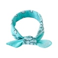thumbnail image 3 of IYYVV Soft Bandanas for Men and Women Paisley Pattern Handkerchiefs Headband Head Scarf 19x19 Inch Cyan, 3 of 4