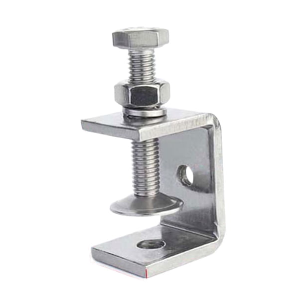 Abrazaderas metálicas pequeñas con tornillos de acero inoxidable en forma de C para carpintería de bricolaje 45 mm