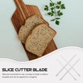 thumbnail image 3 of 4Pcs Stainless Steel Serrated Bread Replacement for Breadmaker - Nonstick, Reusable Bread Slicer Cutter for Homemade, Cakes, Toast, 3 of 8