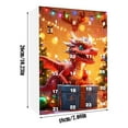thumbnail image 3 of 2025 Advent Calendar Dragon 24 Days Christmas Countdown Set with 2D Dragon Ornaments Pendants, Xmas Tree Decor Advent Calendar for Kids Adults Christmas Vacation Decor, 3 of 7