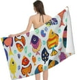 thumbnail image 3 of Beach Towels Girl BathTowels for Bathing Swimming Vacation Quick Dry Travel Towel for Women Girls Men Kids Adults&nbsp;, 3 of 8