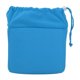 thumbnail image 1 of Bolsa impermeable y a prueba de golpes para insertar lentes de cámara DSLR, funda acolchada con cordón ajustable (azul agua), 1 of 10