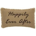 thumbnail image 6 of Burlap Natural Pillow Happily Ever After 7x13, 6 of 6