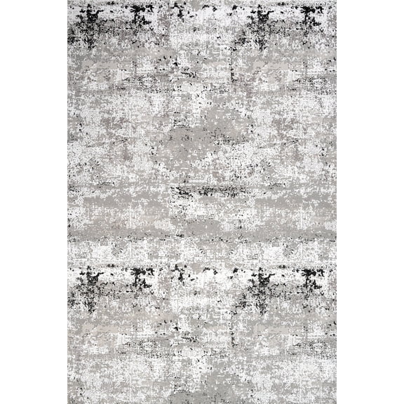 Grey Abstract Area Rugs for Living Room Washable Rugs Boho Moroccan Area Rug Soft Neutral Geometric Bohemian Carpet Distressed Indoor Rug for Bedroom Dining Room Office Foldable Nonslip Rug