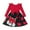 Red, variant on Kids Childen Dresses Valentine's Day Love Heart Letter Printed Girls Long Sleeve Prints Dress Dance Party Dresses Clothes Party Holiday Novelty Clothing For Child