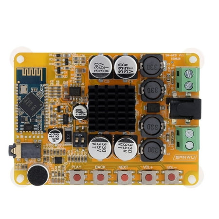 TDA7492 Wireless Bluetooth 4.0 2*50W 2-channel Audio Receiver Stereo Digital Power Amplifier Board
