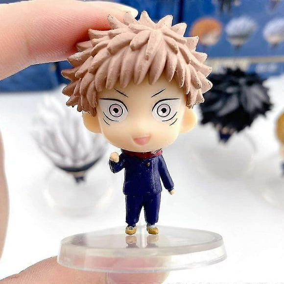Figurine d'Anime, gojo satoru itadori yuji fushiguro megumi Figurines Mignonnes Dessin Animé Décorations anime Jouets d'Action (5 Pcs)