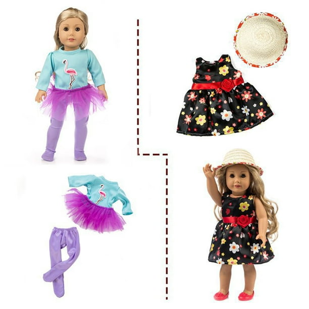 Doll Clothing Set Fashion Replacement Cute Doll Accessory Set Doll Clothes  Kit