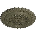thumbnail image 3 of Ekena Millwork 18 1/2"OD x 7/8"ID x 1 1/2"P Sellek Ceiling Medallion (Fits Canopies up to 1 1/8"), Hand-Painted Painted Turtle, 3 of 5