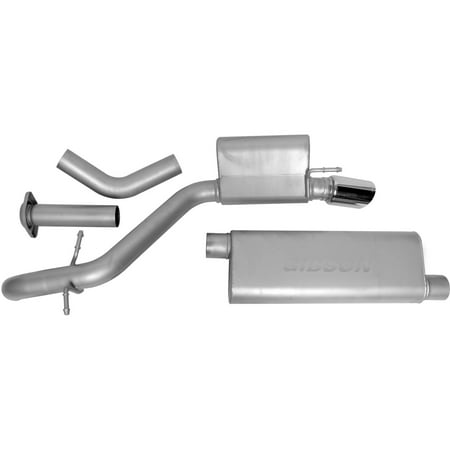 Cherokee Gibson Single - Gibson Exhaust 617403 GIB617403 05-10 GRAND CHEROKEE 4DR 5.7L 4WD SINGLE EXHAUST SYSTEM