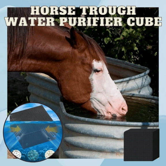 Lingouzi Water Purifier Cube, Eco-Aquarium Water Purifier Cube Filter Activated Carbon Ultra Strong Filtration and Absorption for Aquarium,Ponds,Fish Tank, Water Tank, Water Purification