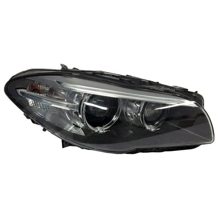 KAI New OEM Replacement Passenger Side Headlight Lens And Housing, Fits 2014-2016 BMW 5 Series