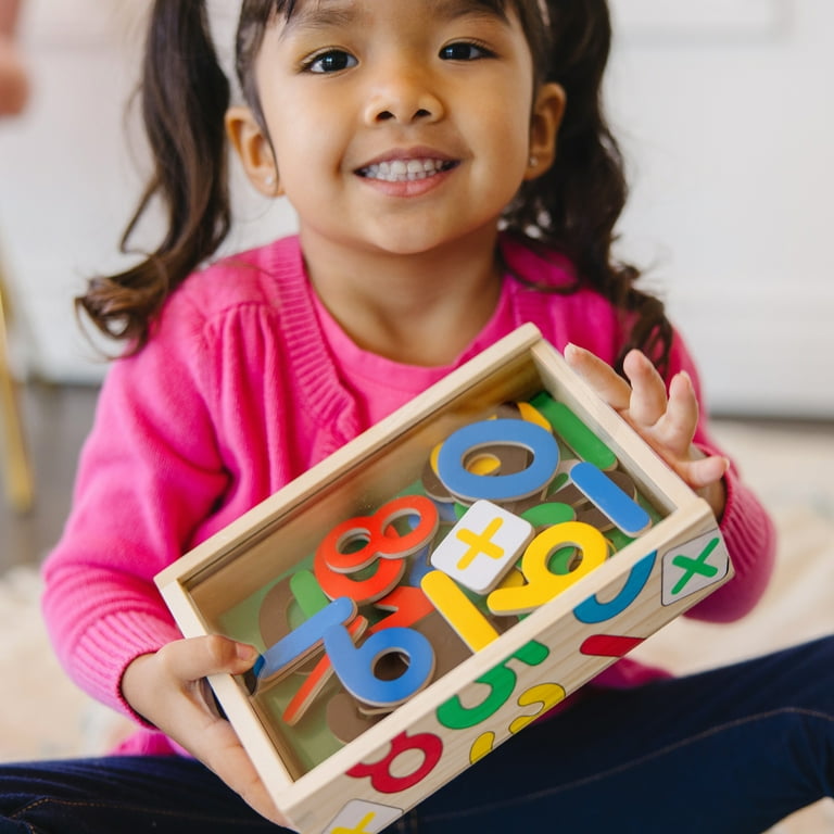 Magnetic Wooden Numbers