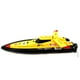 Azimport BM2 Yellow 17 Po 1-25 Électrique Mini Traceur de Course RC Bateau Jouet - Jaune – image 1 sur 1