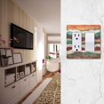 thumbnail image 5 of Yayeee Rocker Switch Wall Plate 3-Gang 6.5"x4.6" Home Decorative Outlet Cover, Artistic Desert Waves, 5 of 6