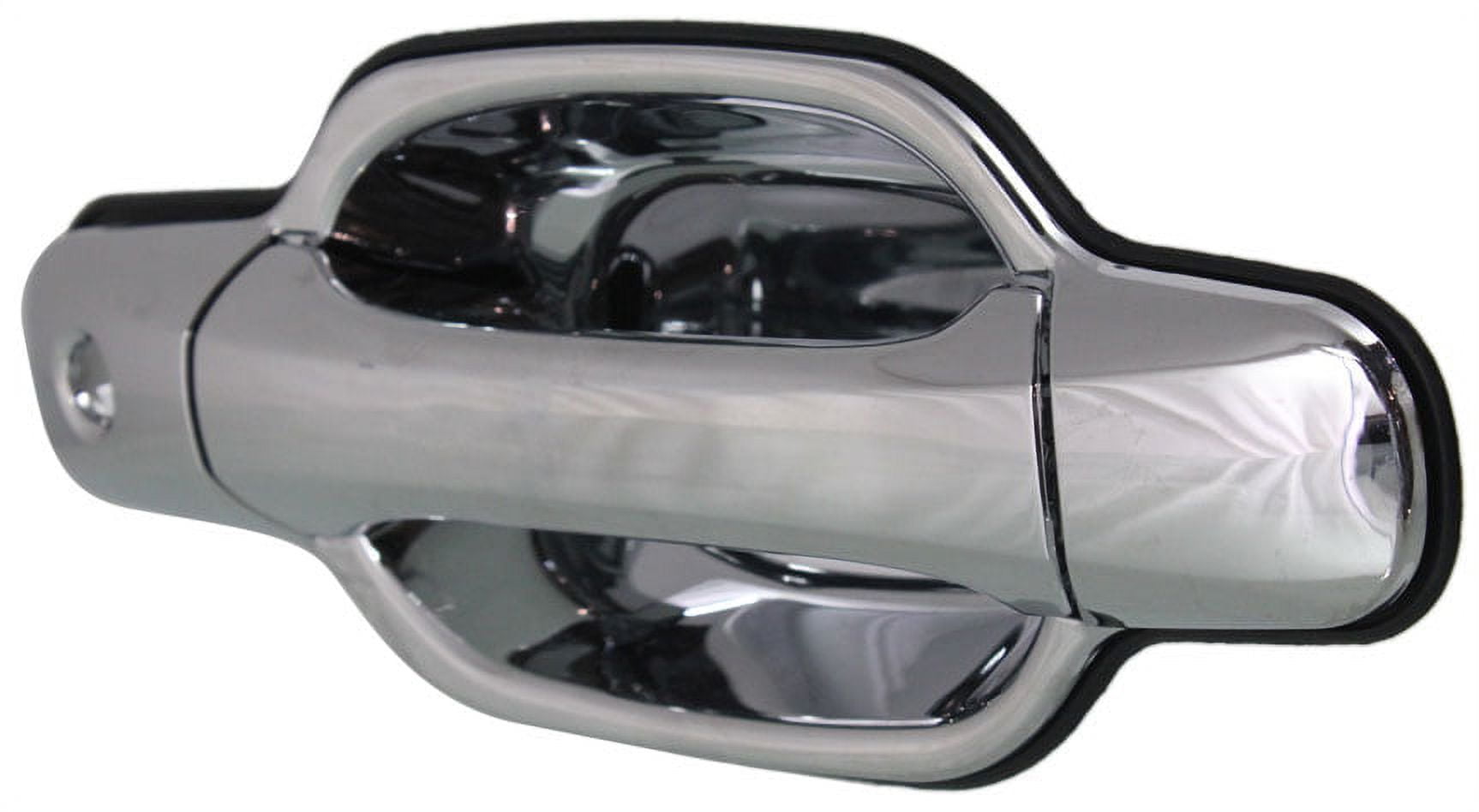 Replacement REPC462171C Exterior Door Handle Compatible with 2004-2012 Chevrolet Colorado GMC Canyon Front, Right Passenger Chrome