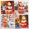 thumbnail image 2 of Kofero Inflables navideños Decoraciones al aire libre Hombre de jengibre de 6 pies en taza de cacao caliente Decoración de patio de Navidad con decoración inflable con luz LED para interiores y exteri, 2 of 5