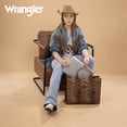 thumbnail image 3 of Wrangler Laptop Bag for Women 15.6 Inch Vintage Work Messenger Bag for Business Briefcase Handbag with Adjustable Shoulder Strap, Leopard, 3 of 7