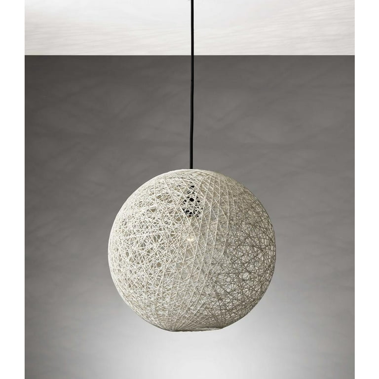 Groovy Rattan String Shade Large Pendant Light Groovy Rattan String Shade Large Pendant Light