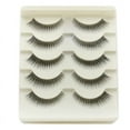 thumbnail image 4 of Siquannn 5 Pair Handmade Natural False Brown Lash Clusters Eye Lashes Clusters Kit De PestañAs Diy Lash Clusters Bq Lash Clusters 假睫毛 Lash Clusters D Curl Lash Cluster Glue Lashes Wispy, 4 of 5