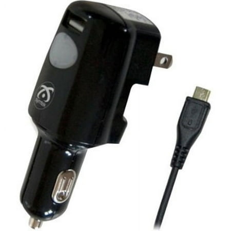2-N-1 USB Combo Charger with Micro USB Cable