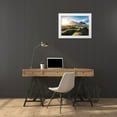 thumbnail image 3 of Anonymous 32x24 White Modern Wood Framed Museum Art Print Titled - Dunes with a Fantastic View, 3 of 4