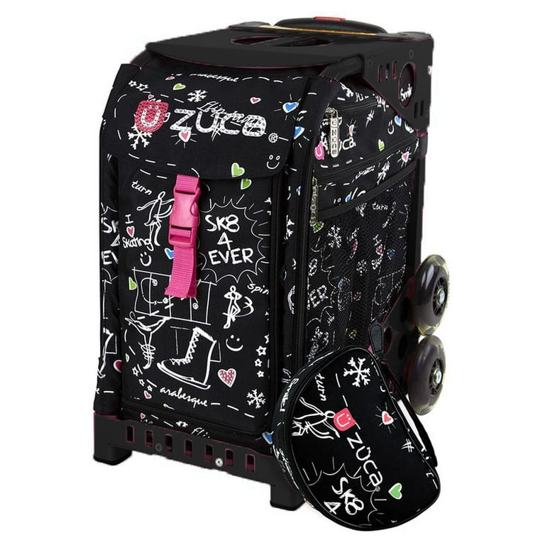 Zuca 18 Sport Bag - SK8 Black (Limited Edition) with 2 Small