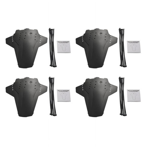 8x Guardabarros de Bicicleta de Montaña,Guardabarros Ajustables para 26 Pulgadas, 27,5 Pulgadas, 29 Pulgadas Bicicleta