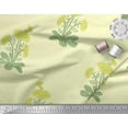 thumbnail image 3 of Soimoi Poly Georgette Fabric Leaves & Floral Block Decor Fabric Printed Yard 42 Inch Wide, 3 of 3