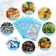 thumbnail image 4 of 100 Piezas Bolsas HolográFicas Resellables, Bolsa de Mylar una Prueba de Olores con Ventana Transparente para Almacenamiento de Alimentos Recuerdo de Fiesta Negocios, 4 of 6