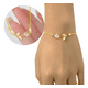 thumbnail image 1 of Pulsera Tulipán Dijes Sofisticado Y Elegante Joyeria Mujer Xtellar dorado, 1 of 4