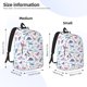thumbnail image 2 of Balery Dinosaur Mochila Clásica Impresa Básica para Viaje, Mochila Escolar Resistente al Agua, Mochila de Lona con Correas Ajustables-Medium, 2 of 5